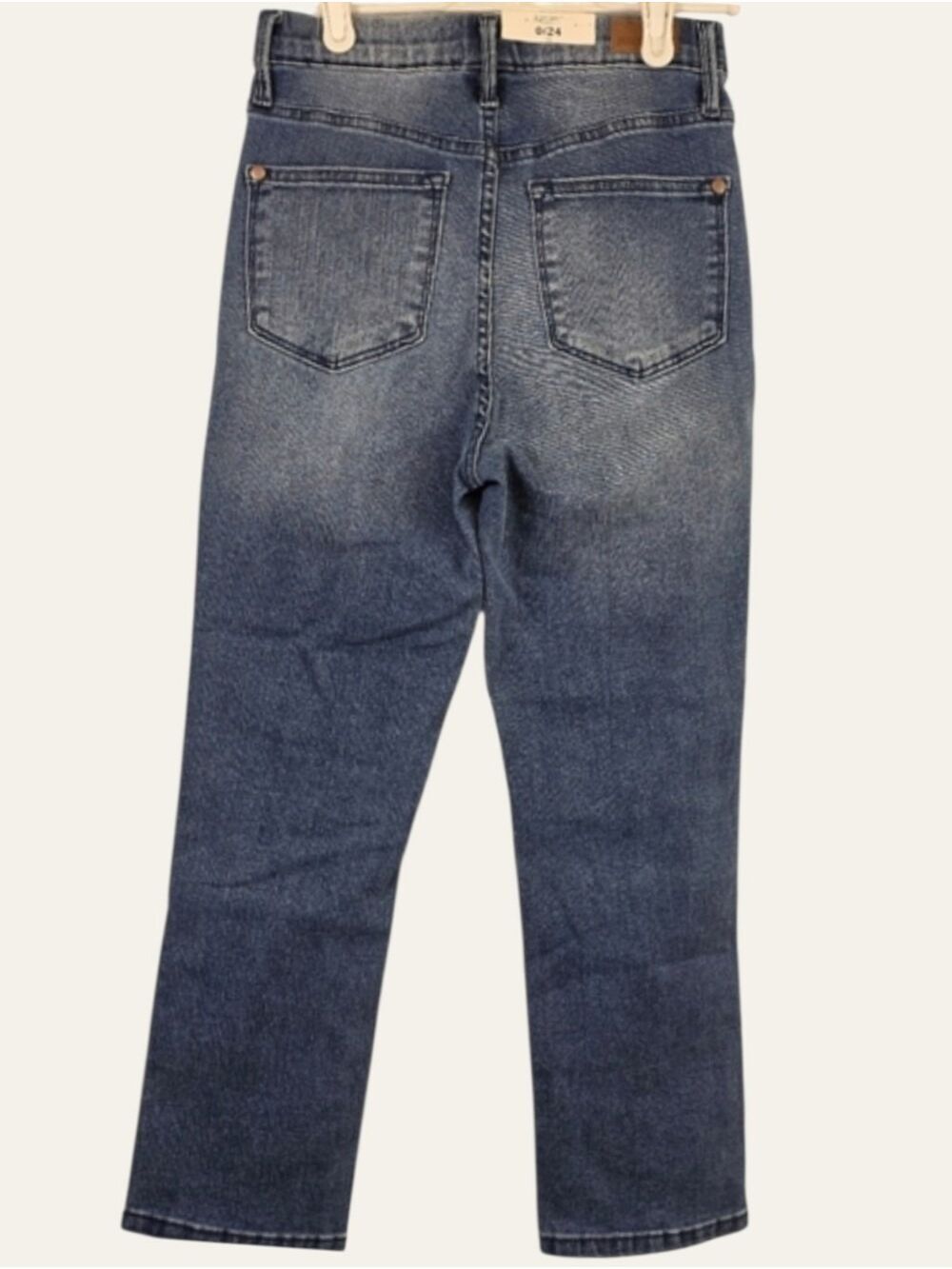 Judy Blue Pull On Cooling Capri Jeans 0/24 High Waist Summer Denim - Picture 4 of 10